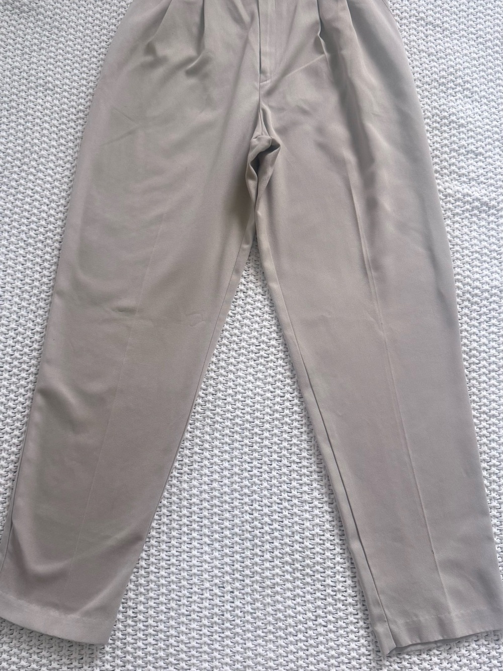 Casual Corner Annex Vintage high-waisted women pants Beige / Light Taupe size 4 - Picture 2 of 11